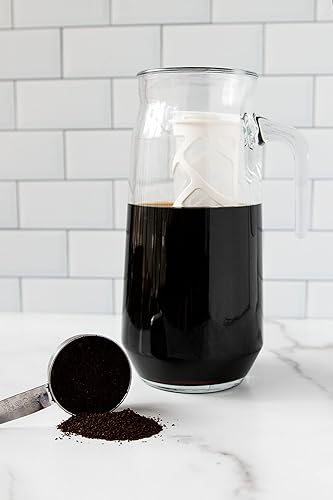 Miniatura 2 de Infusor de café y té reutilizable para café y té  Disfruta de café frío suave, té suelto, sidra especiada + bebidas  Accesorio de malla de nailon