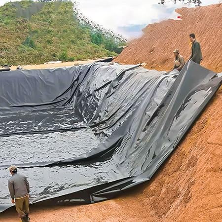 Image Pond Liner, Flexible Pond Liners UV And Weather Resistant For Koi Pond,Self Watering Feature Garden Beds Sub-irrigated Planter Box (Color : Black, Size : 4x3m) Image Pond Liner, Flexible Pond Liners UV And Weather Resistant For Koi Pond,Self Watering Feature Garden Beds Sub-irrigated Planter Box (Color : Black, Size : 4x3m)