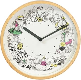 Moomintimepieces(ムーミンタイムピーシーズ) ムーミン ウォールクロック リースカラー MTP030018