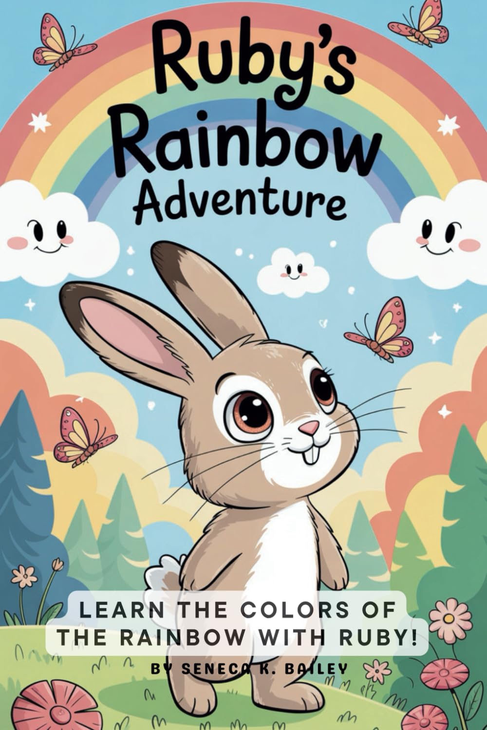 Ruby the Rabbit’s Rainbow Adventure: Learn the colors of the rainbow with Ruby (Preschool and Kindergarten Activity Books for Children)