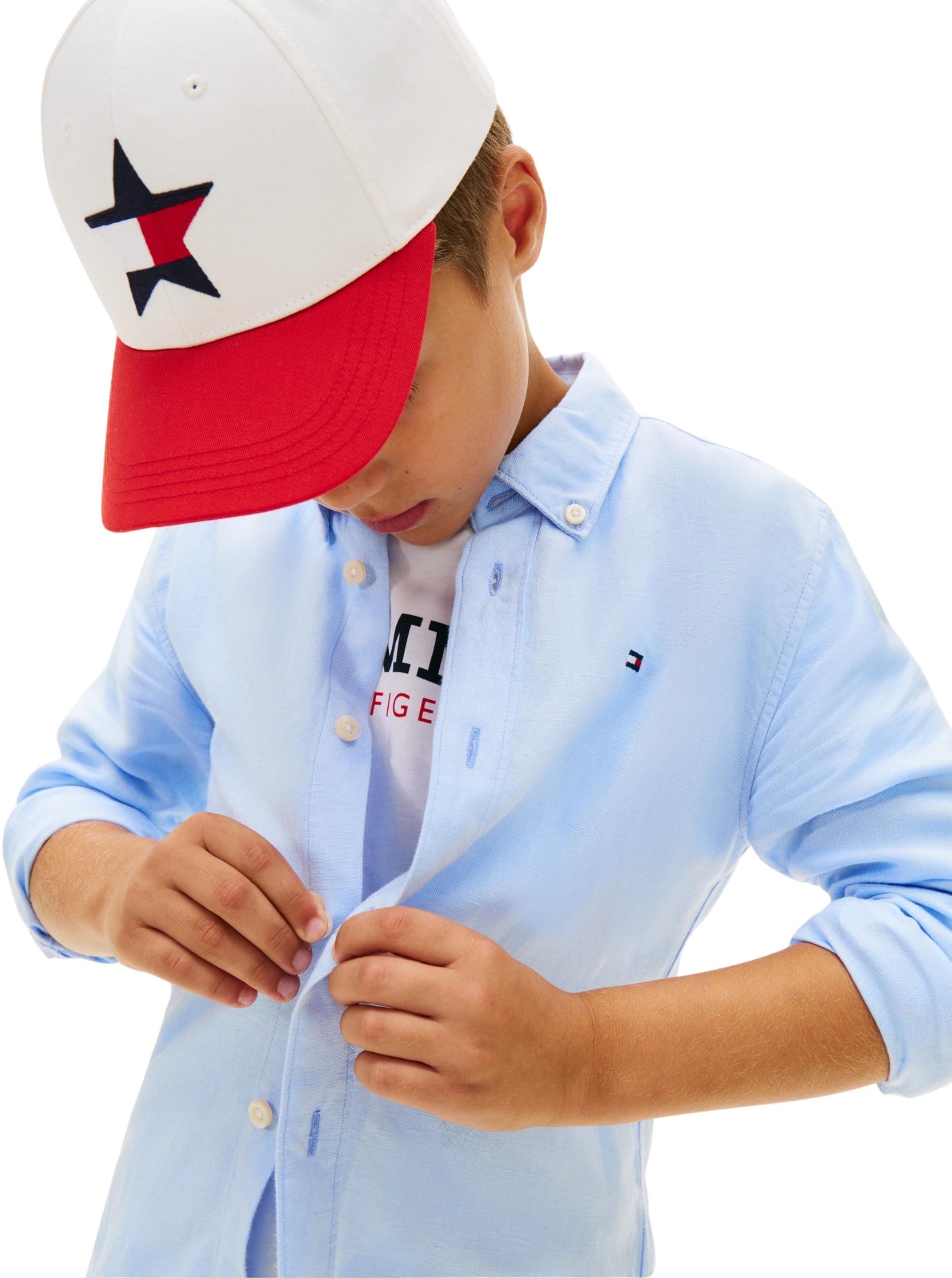Tommy Hilfiger Camicia Bambino Art KB0KB09550