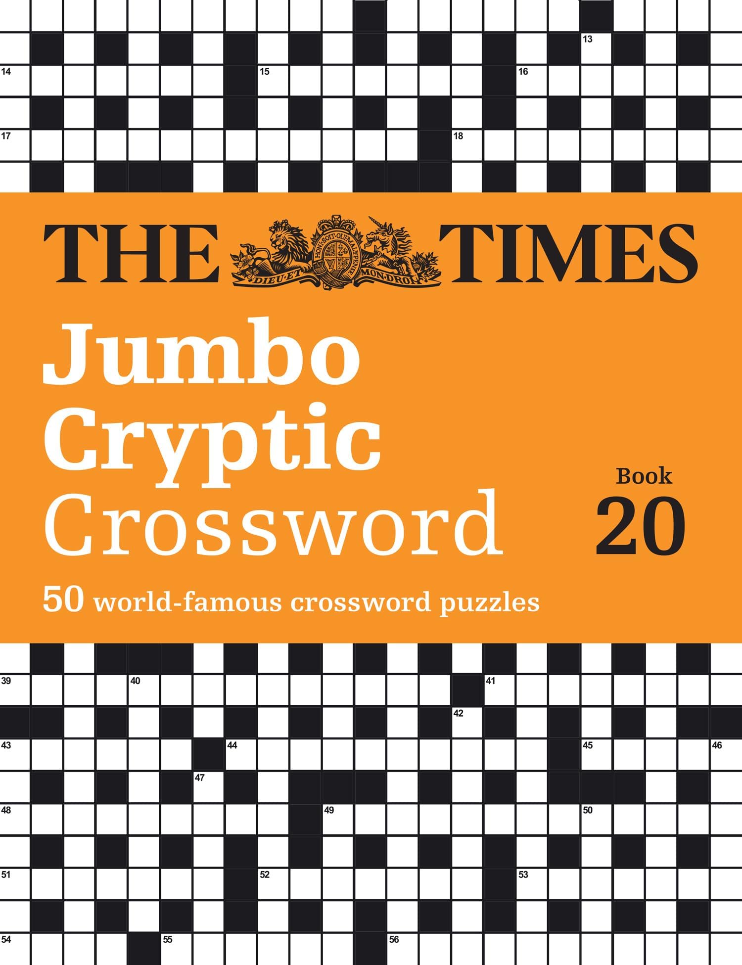 The Times Jumbo Cryptic Crossword Book 20: The Worldโs Most Challenging Cryptic Crossword (Times Crosswords)