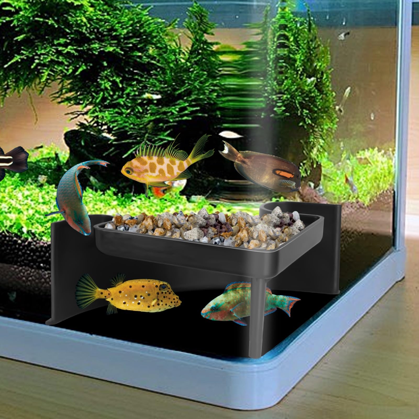 bank deposit box cave fish Amazon.com : CPLIKE Underground Aquarium Cave with Viewing Window – 2-Hole  Corner Fish Tank Hideout for Plecos, Cory Catfish, Kuhli Loach, Shrimp &  Betta – Safe Decor for Bottom Dwellers – Sinkable