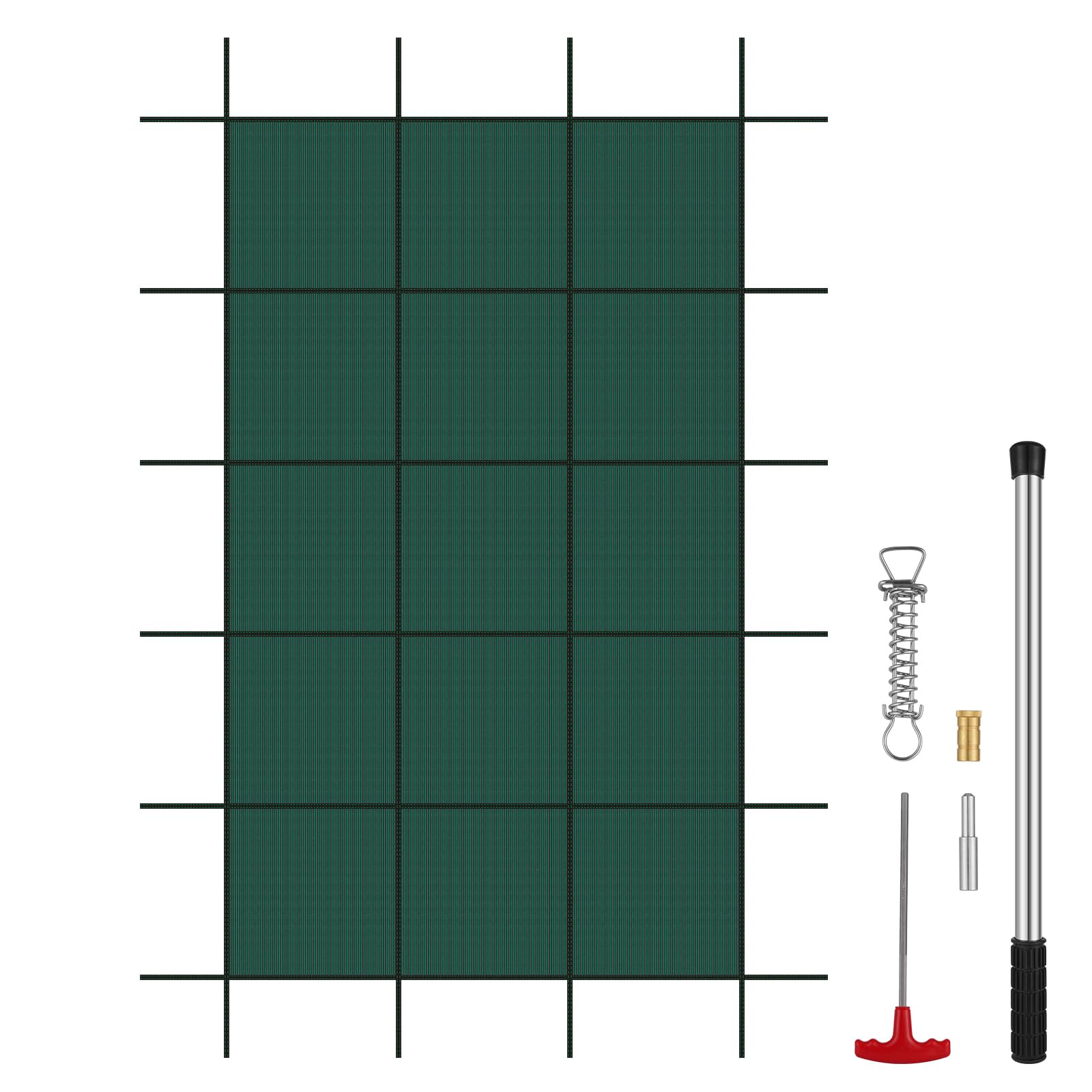 Photo 1 of NO REFUNDS***LOOSE PARTS***CIDNN Inground Pool Cover Safety: