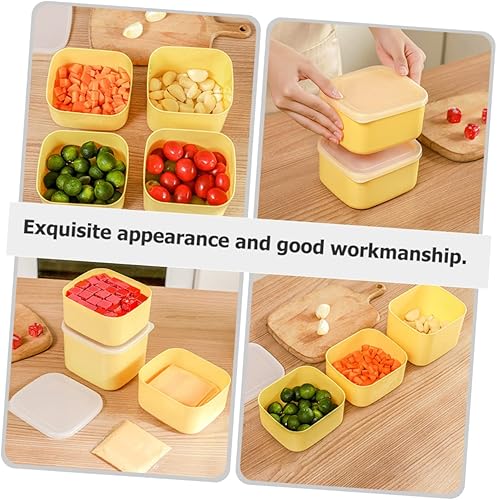 Miniatura 6 de UPKOCH Cajas de queso crujiente para refrigerador, cajas de queso, plato de mantequilla, organizador de refrigerador, contenedor de almacenamiento