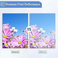 Vista 5 de LC406 - Cartucho de tinta compatible con LC406 LC406XL, rendimiento estándar, funciona con MFC-J4335DW MFC-J4345DW MFC-J4535DW MFC-J5855DW