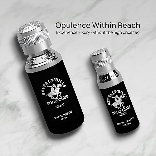 Miniatura 4 de Beverly Hills Polo Club BHPC Eau de Toilette Bonus Pack para hombre, set de regalo de colonia con aroma sexy (1.7 oz + 0.5 oz spray de viaje)