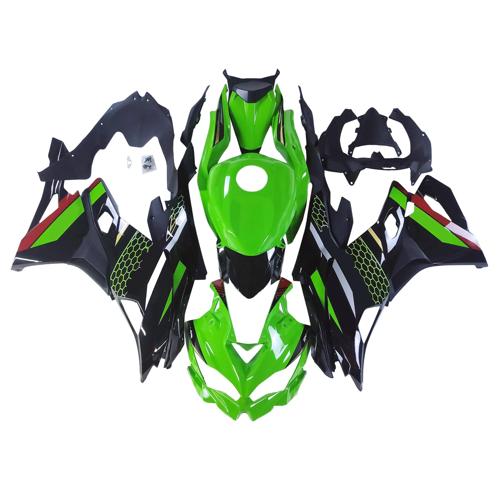 Amazon | Bruce & Shark(ブルース・サメ) ZX25R カウル ZX4R カウル