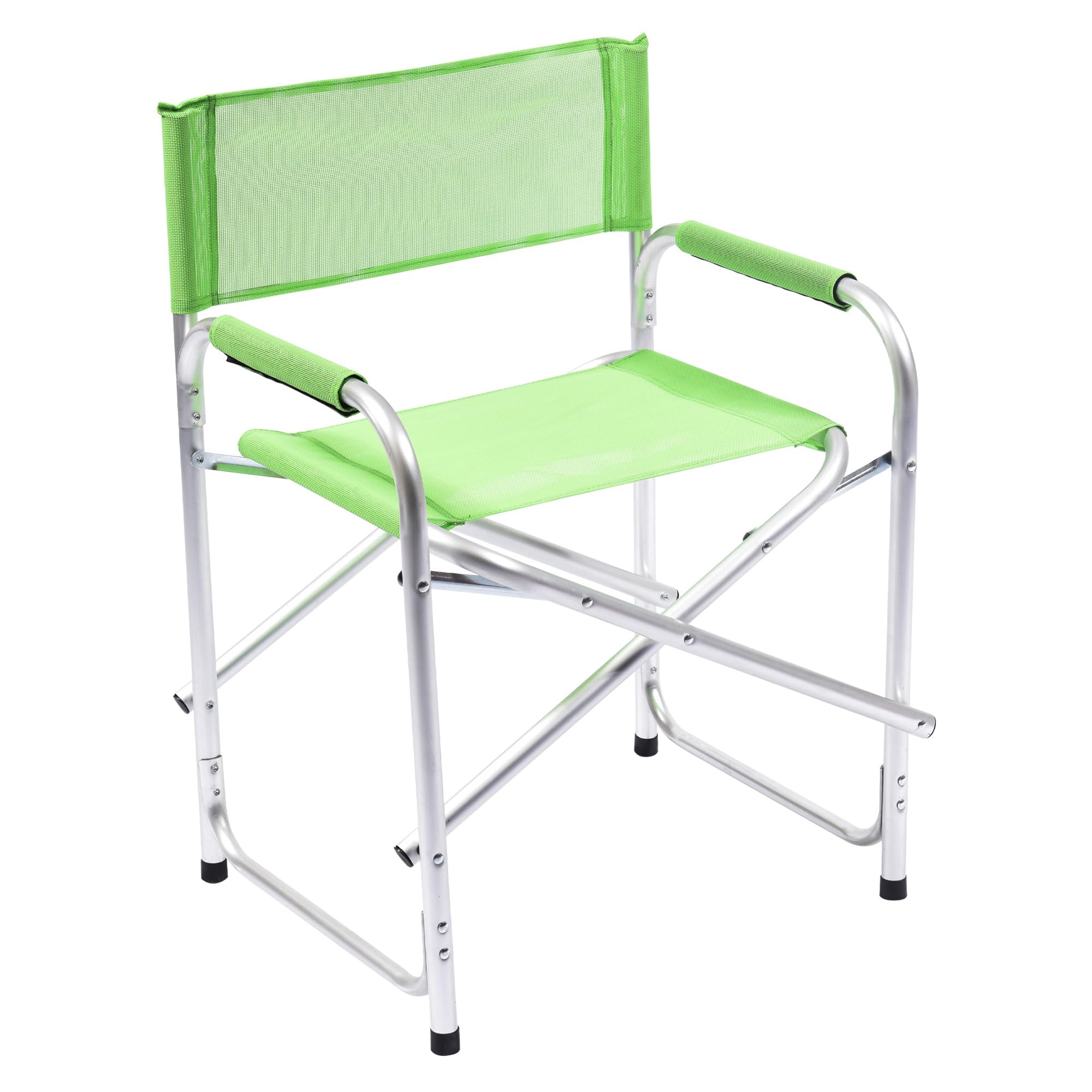 SUNNY STAR Sedia Regista Pieghevole in Alluminio 47X57X80cm (verde)