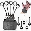 ZENITRAIN Finger Gripper & Forearm Strength Trainer | Hand Exerciser, Finger Yoga Resistance Band, Finger Expander & Extension Exerciser for Climbing, Guitar, and Grip Strength gallery image