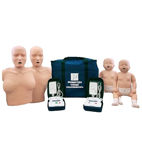 PRESTAN Take2 Manikin Kit, 1 Adult, 1 Female, 2 Infant