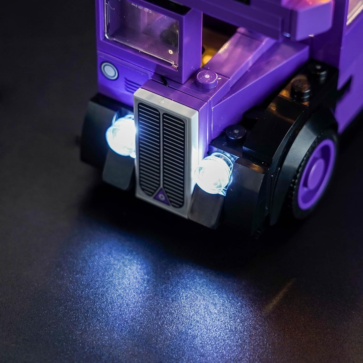 Upgraded Led Light Kit Compatible with Lego Knight Bus Adventure Building Set, Lights Decoration Compatible with Lego 76446 (Model Not Included)
