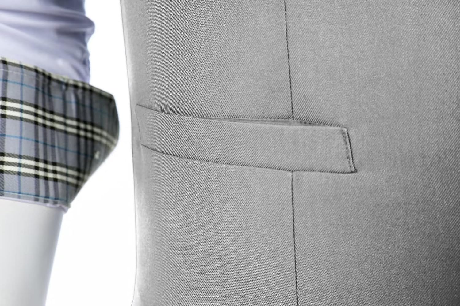 Wehilion Men's Suit Vest Business Waistcoat Formal Dress Vest for Men with 4 Button Slim Fit