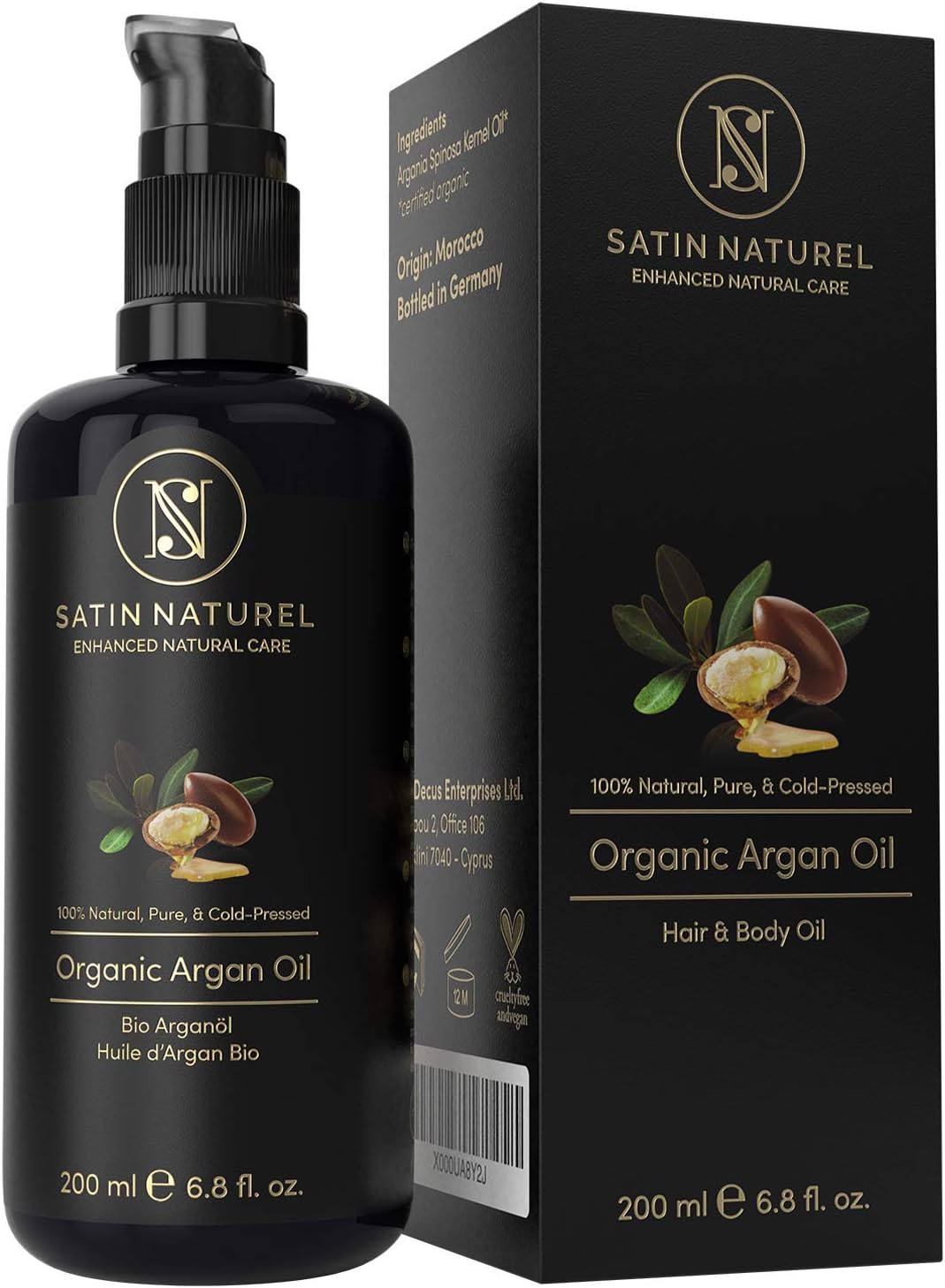 condizione shampoo con oli di argan