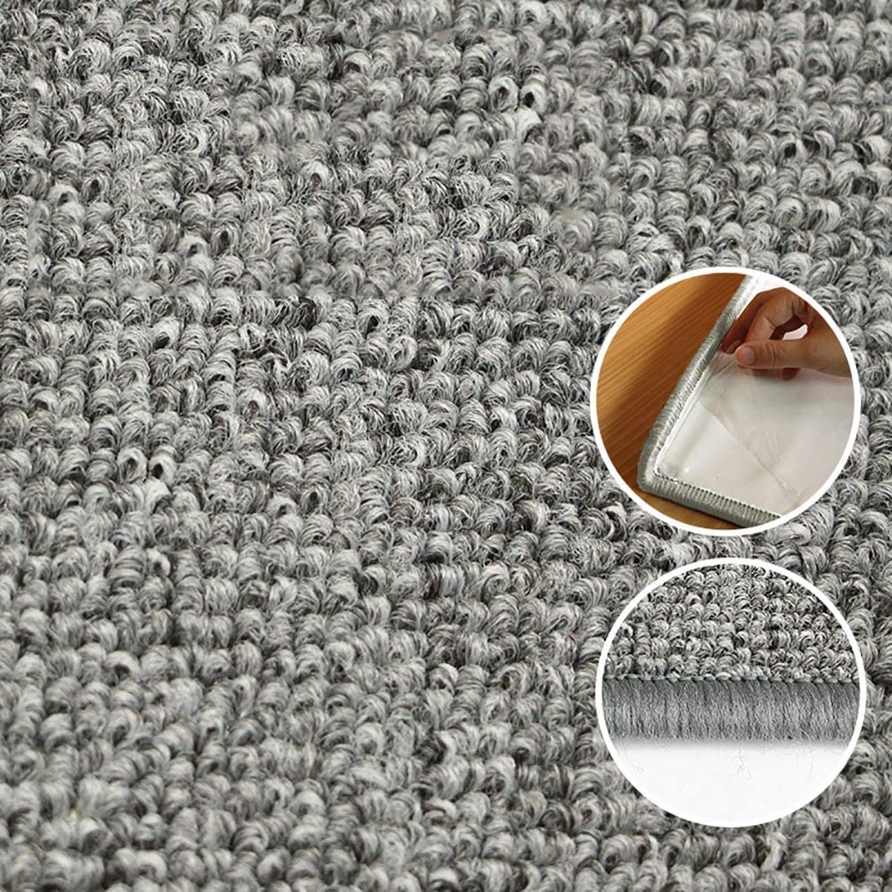 Stopnie schodowe Dywan 15 szt. antypoślizgowa mata ochronna do schodów wewnętrznych, powtarzalna pasta bez śladu dywanik na schody(Brown,65 * 24cm)