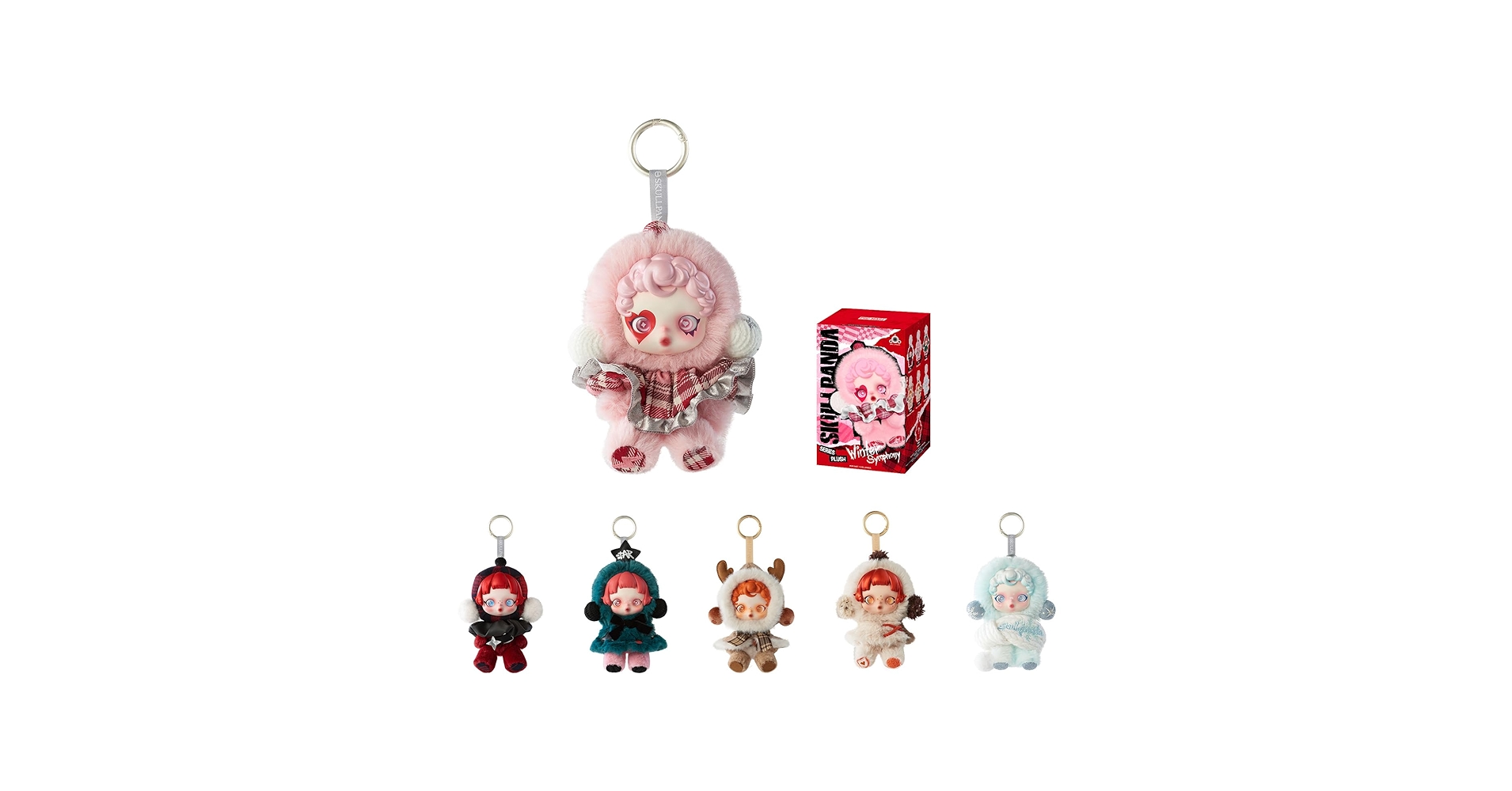 Amazon.com: POP MART SKULLPANDA Winter Symphony Series