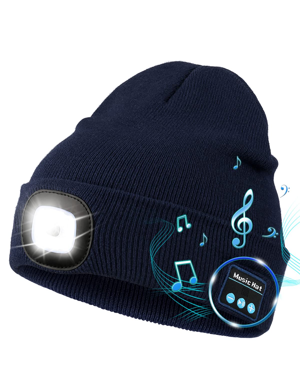 Amazon.com: Unisex Bluetooth Beanie Hat 