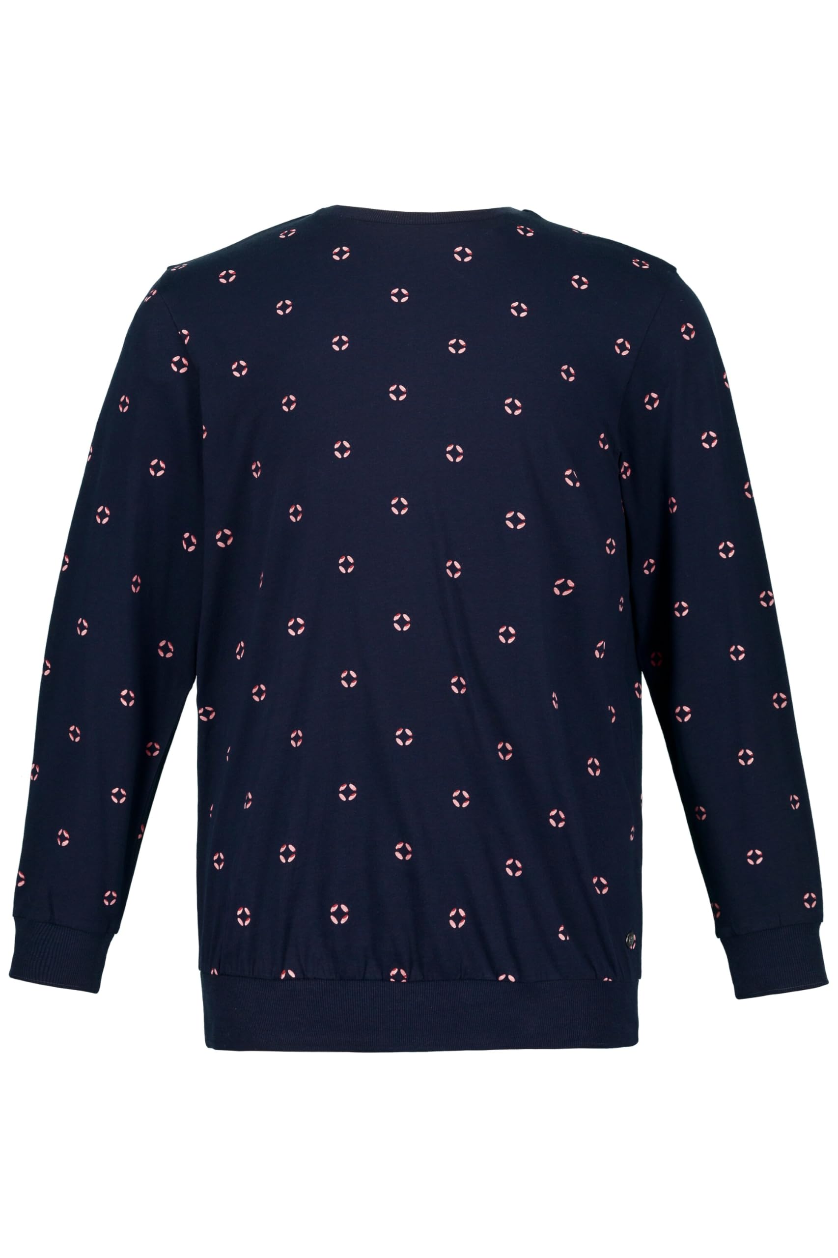 JP 1880 Pigiama con Taglio Speciale per l'addome con Maglia a Maniche Lunghe, Orlo Elastico e Pantaloni Lunghi, Fino alla tg. 8XL 800342