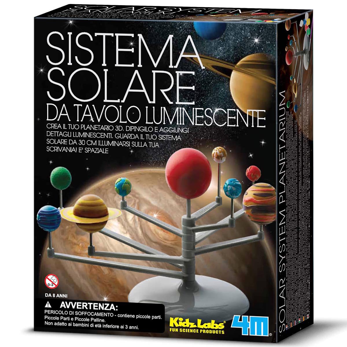 4M Kidz Labs Solar System Planetarium Model