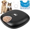 Pet Prime 6-Cell Automatic Cat Feeder with 2 Ice Packs Timed Wet/Dry Food Dispenser for Dog Rechargeable Pet Food Bowl with Timer