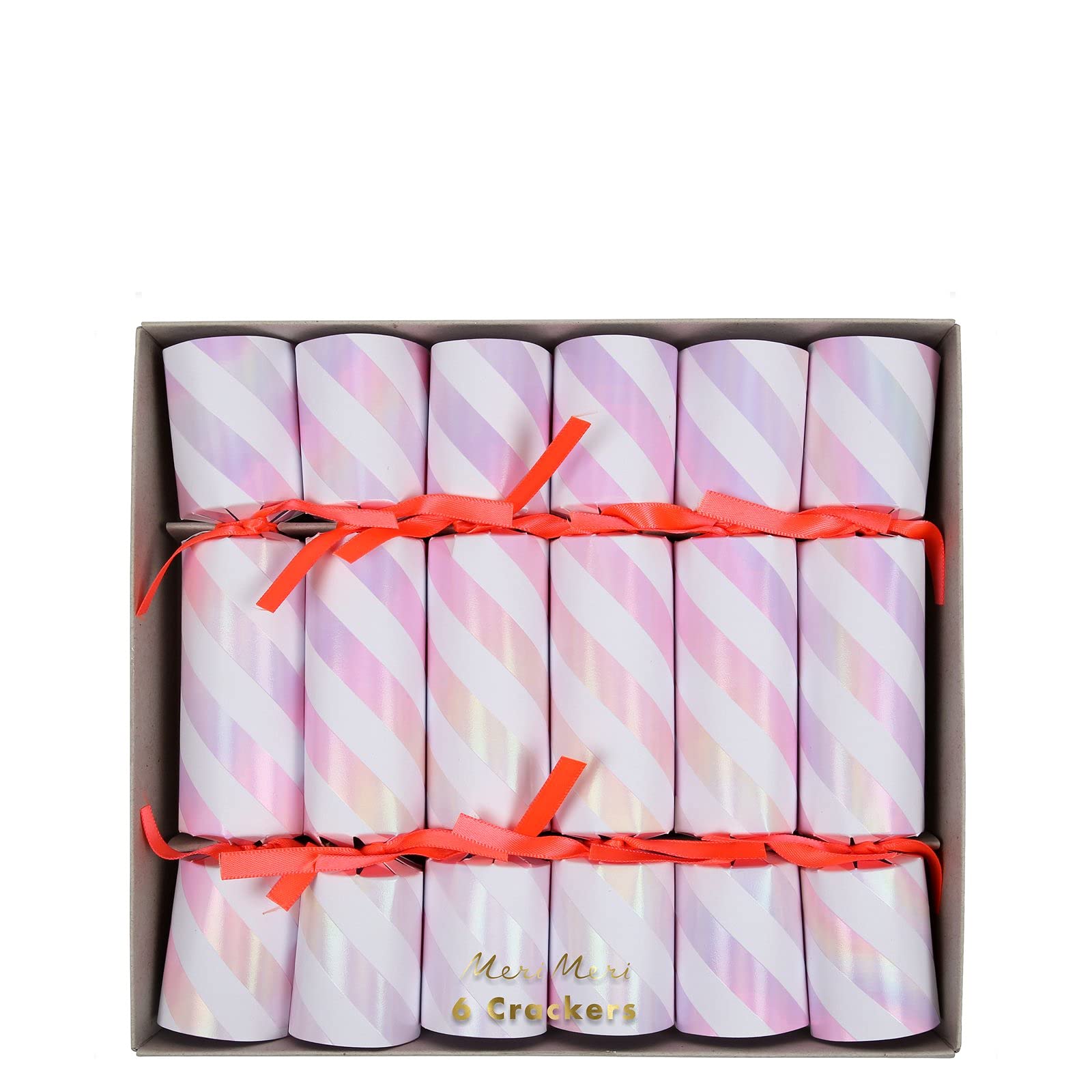 Meri Meri Iridescent Crackers 6 Pcs