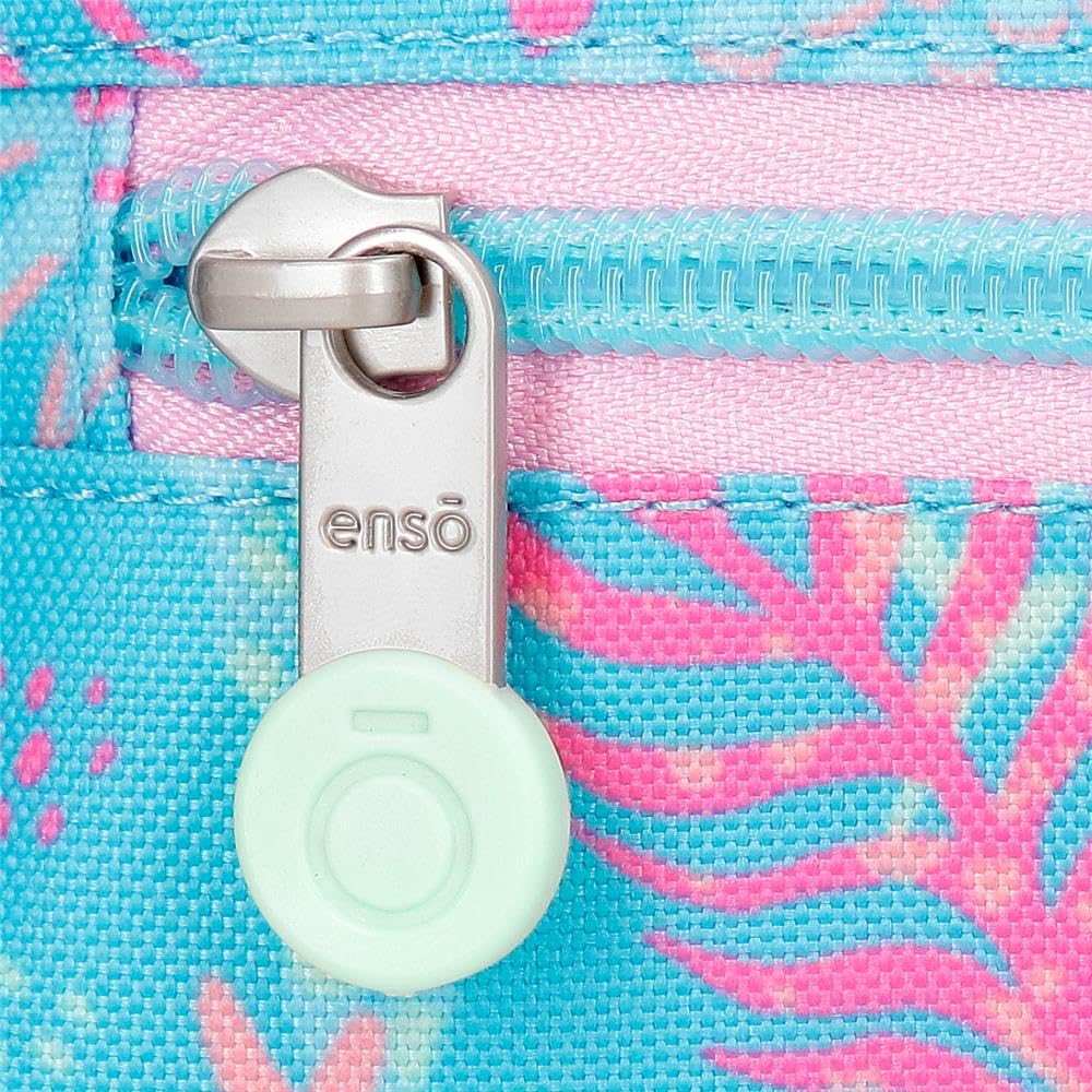 Enso Jungle Mood Mochila Escolar Azul 30x38x12 cms Poliéster