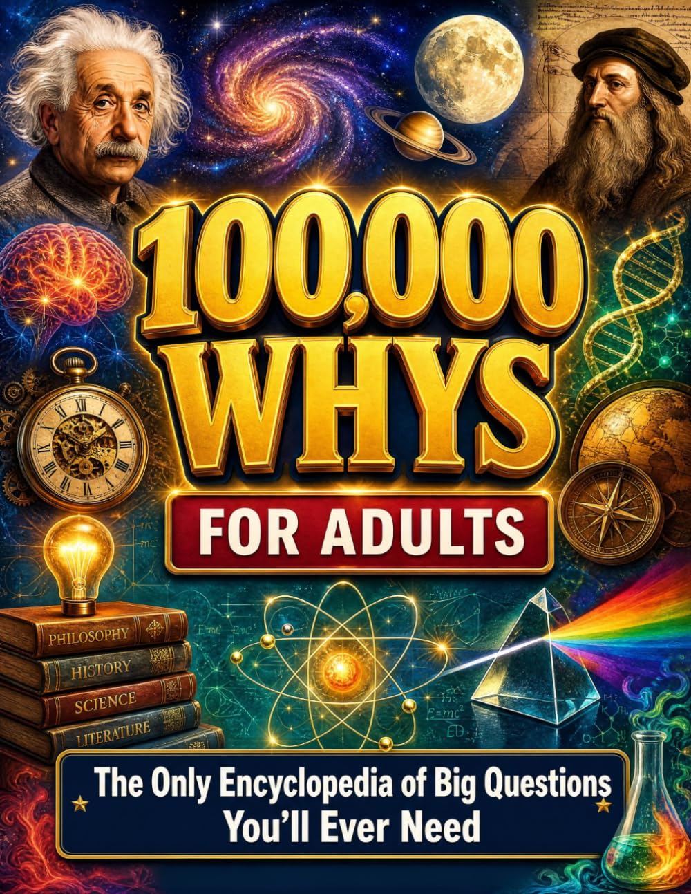 100,000 Whys for Adults: The Only Encyclopedia of Big Questions You'll Ever Need — Smart, Honest Answers Across Every Subject Worth Knowing