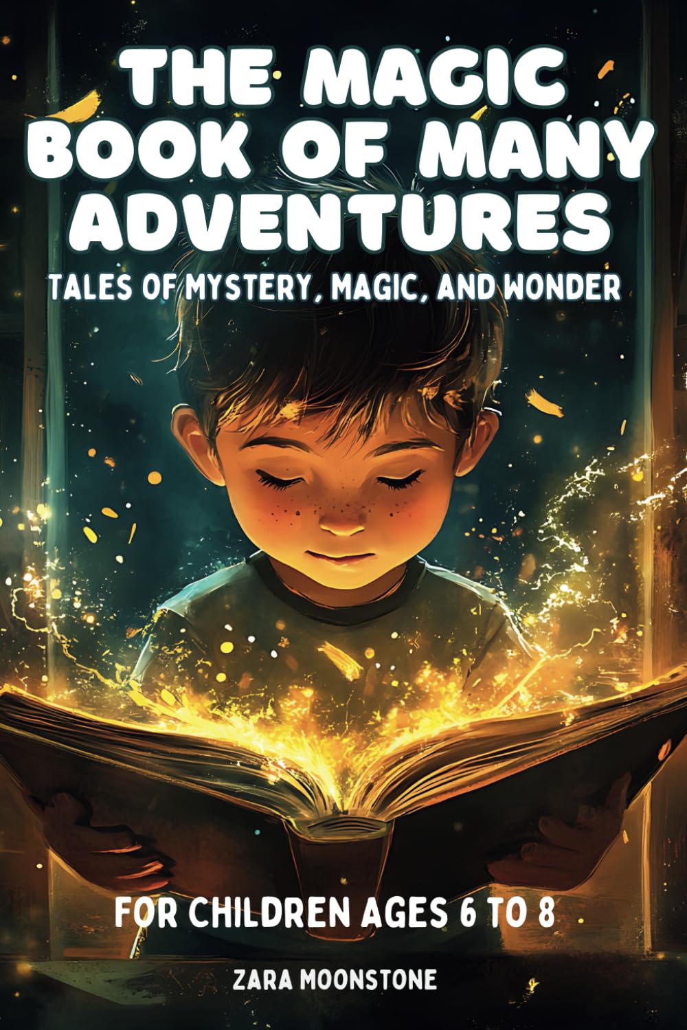 The Magic Book of Many Adventures: Tales of Mystery, Magic, and Wonder Story Book For Kids Ages 6-8