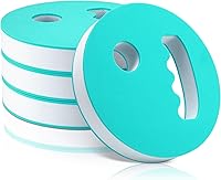 Vista 15 de Hungdao Juego de 4 discos de ejercicio acuático para piscina, juego de ejercicios de espuma EVA, equipo aeróbico para adultos, resistencia