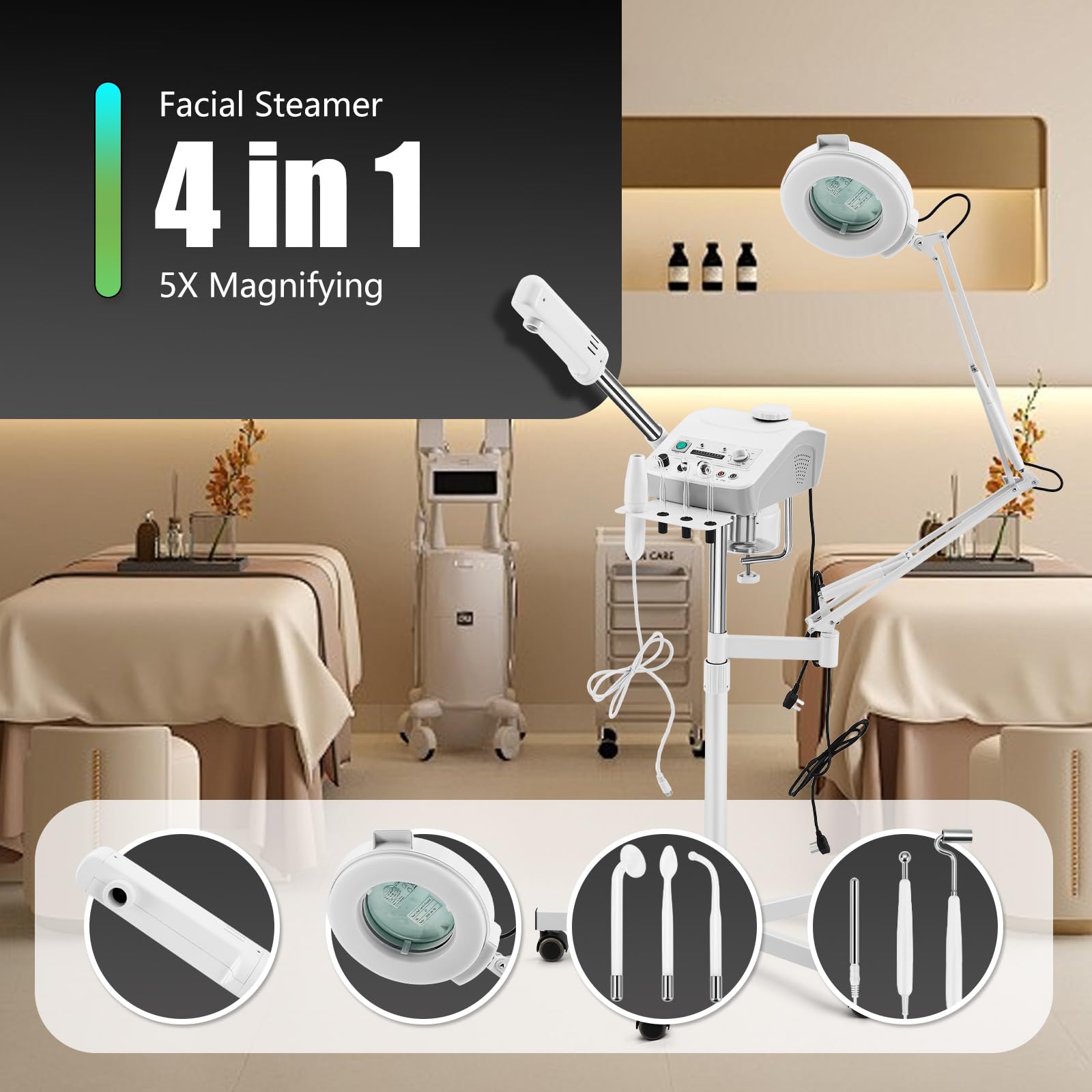 Amazon.com: Professional 4in1 Ozone Face Steamer for Deep