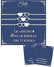 CheersLife 2/3/4/5 Pieces Friendship Bracelets Long Distance Promises Bracelet Best Friends For Ladies Pairs Mother Daughter Bracelets Gift For Women Girls Boy Birthday