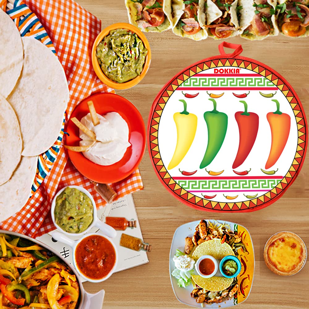 SOKKIA Tortilla Warmer Taco 12 Inch Insulated Cloth Pouch - Microwave Use Fabric Bag To Keep Food Warm And Fresh (Sunsburst Zodiac Constellation Horoscope - View #9