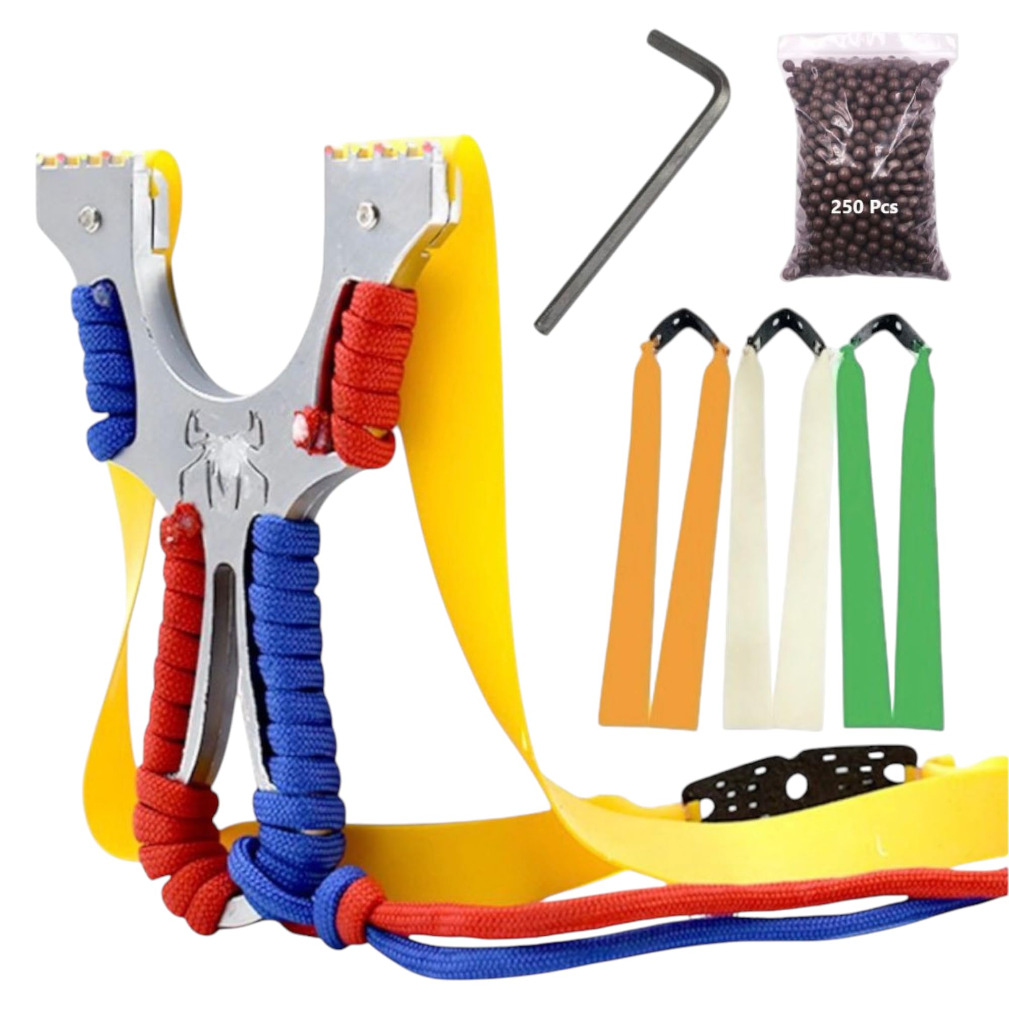 Indian Slingshot™ Adult Kids Big Power Alloy Slingshot Outdoor Target Practice Toys (Alloy Spider Slingshot) (B0DDY8XNC4) Amazon Price History, Amazon Price Tracker