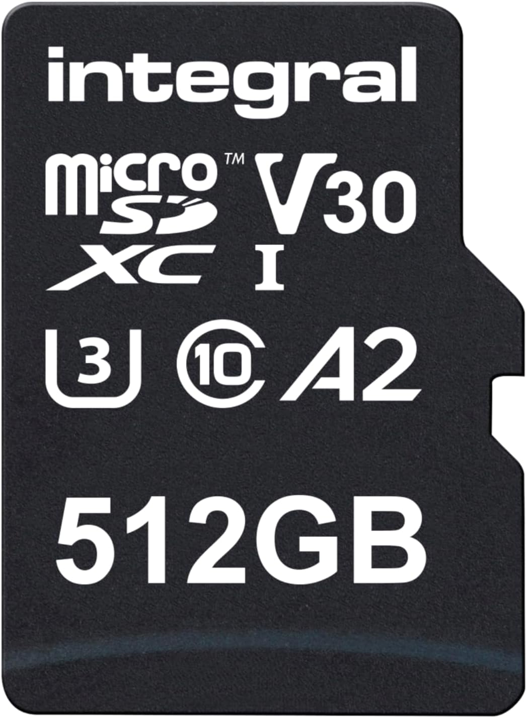 Integral 512GB MicroSD Card Premium High Speed 4K Video Memory Card - Up to 100MB/s Read and 50MB/s Write, UHS-I, U3, Class 10, A1 App Performance - For Smartphones, Tablets, Drones, Game Consoles