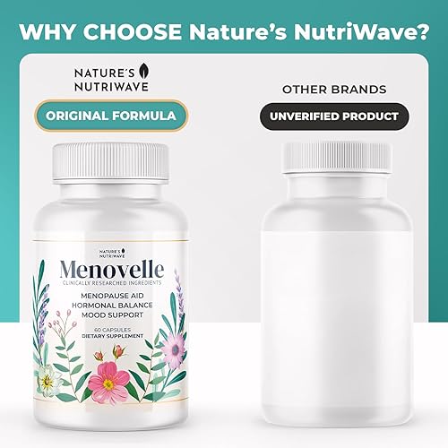 Miniatura 4 de Menovelle Cápsulas para mujer – Fórmula natural de apoyo diario con hongos y botánicos – Sin OMG, fácil de tomar, fabricado en los Estados Unidos