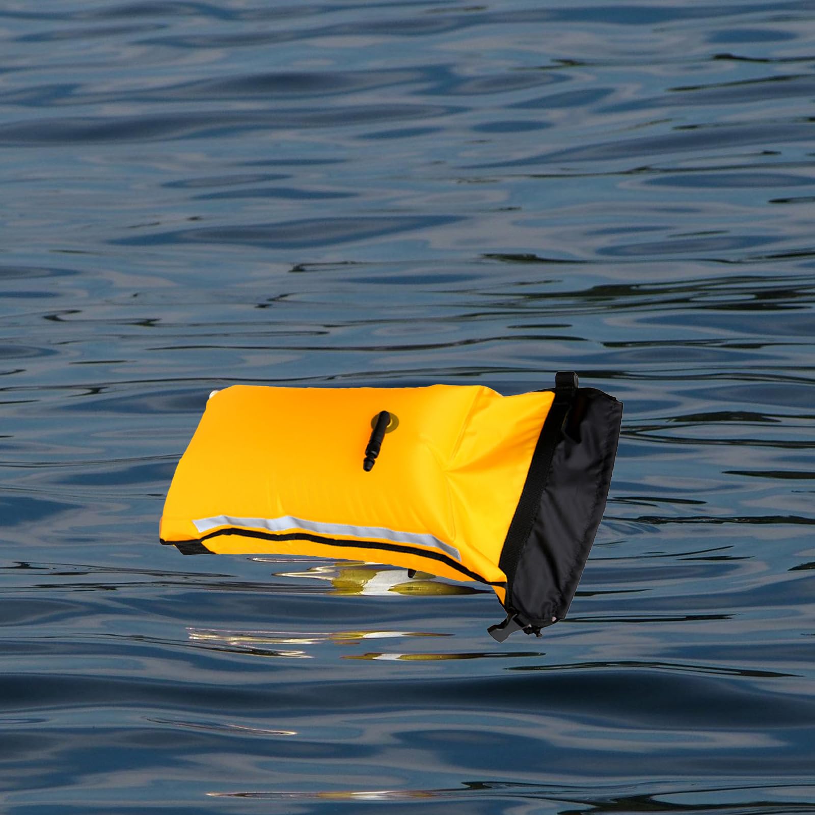Autovalve - Flotador de remo, bolsa flotante para kayak, bolsa flotante para kayak, canoas con tiras reflectantes