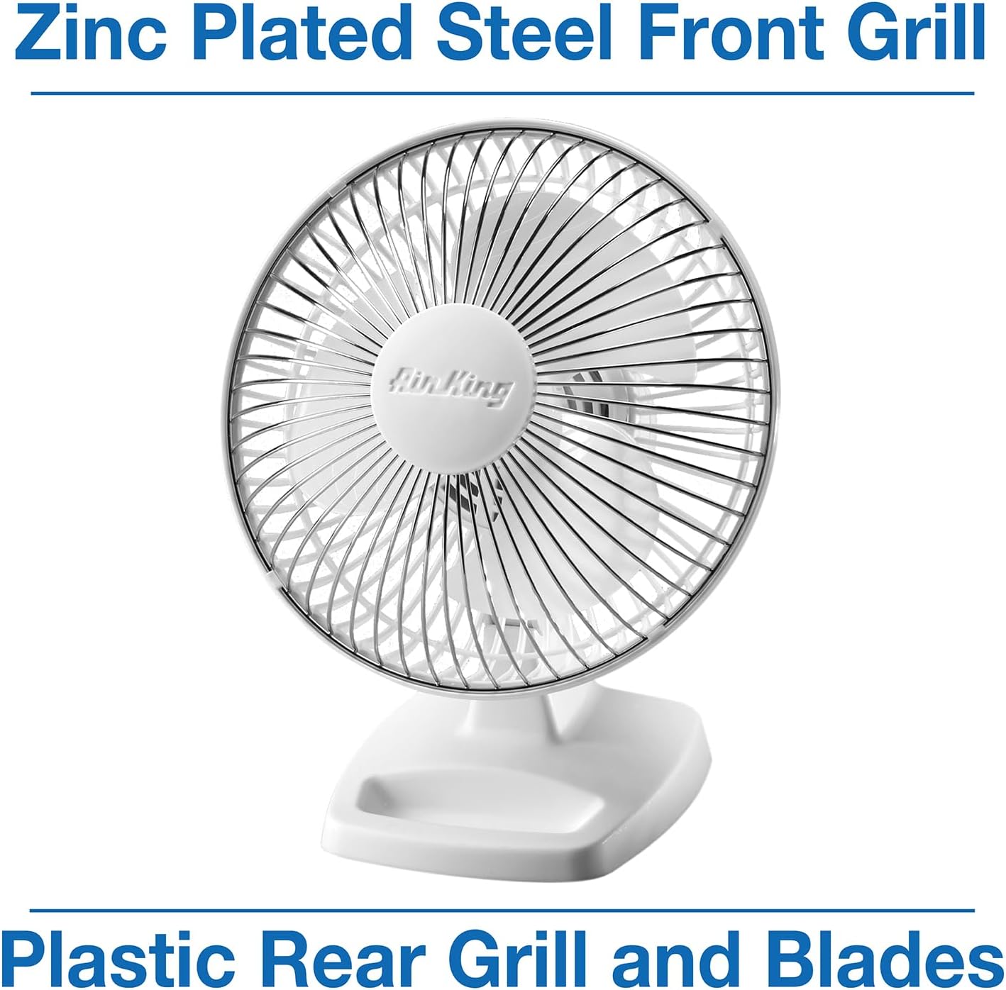 Air King 9146 6-Inch 2-Speed Circulating Fan