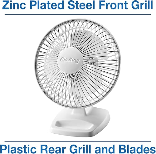 Miniatura 6 de Air King 9146 Ventilador de circulación de 2 velocidades de 6 pulgadas