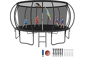 Yorin 12FT Trampoline for Kids and Adults