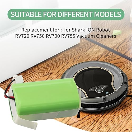 Miniatura 4 de ZTHY Batería de repuesto de 2800 mAh para R500+ R550 R300 R650 R3500 Eufy RoboVac 11 11S 12 15C 15T 30 30C 35C Amarey A800 A900 Shark RV700 RV720