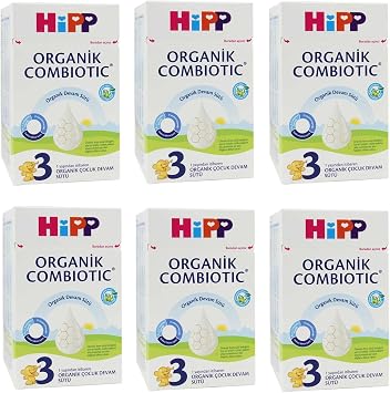 Hipp 3 Organic Combiotic 800 gr Continuation Milk 6 PIECES