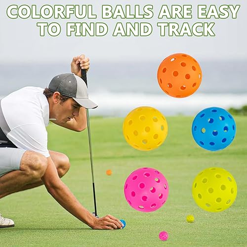 Miniatura 8 de SJEhome Juego de golf para patio trasero, 2 palos y 5 pelotas, adecuado para 963 hoyos, juego de golf, práctica de patio, regalos de golf en