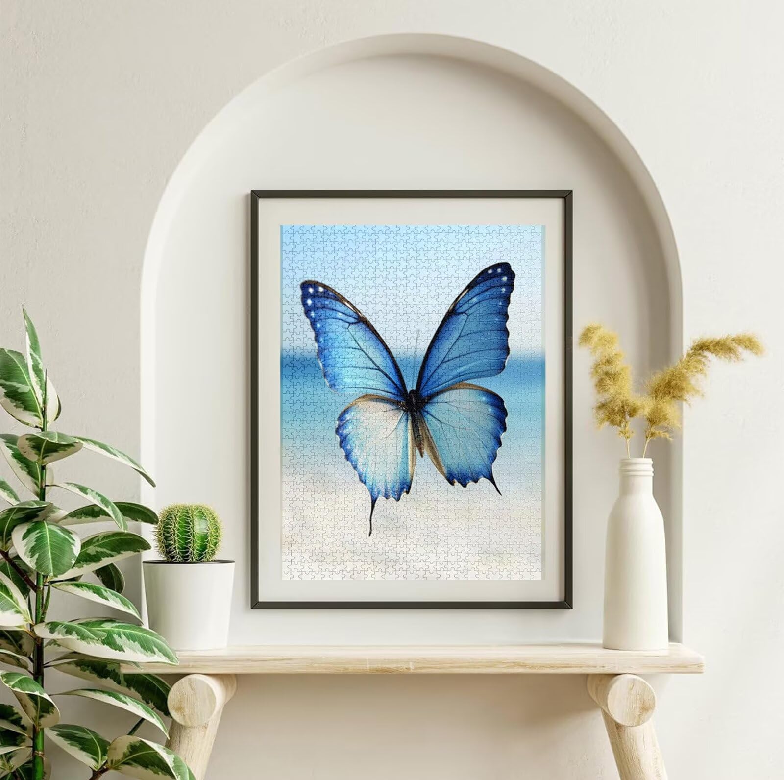 Puzzle 4000 Piezas Mariposa, Puzzle Playa con Caja para Adultos, 141x87 cm, DIY 4000 Piezas Rompecabezas Madera para Adultos, Rompecabezas Desafiante para Decoracion Hogar y Pared, Regalo Mujer H-6214