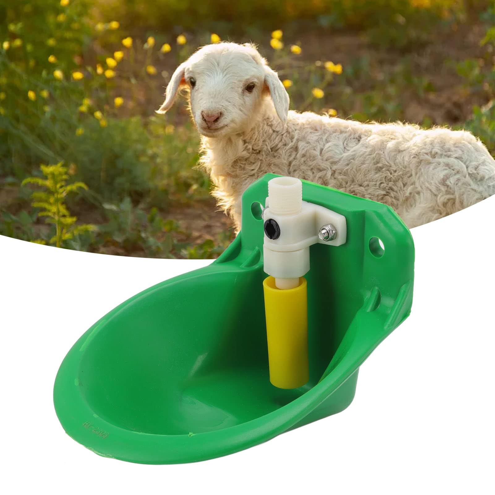 Abbeveratoio In Acciaio Inox Per Animali, Ciotola Automatica A Galleggiante Con Tappo Di Scarico, Capacità 4 Litri, Per Bestiame, Cavalli, Cani Di Grossa Taglia