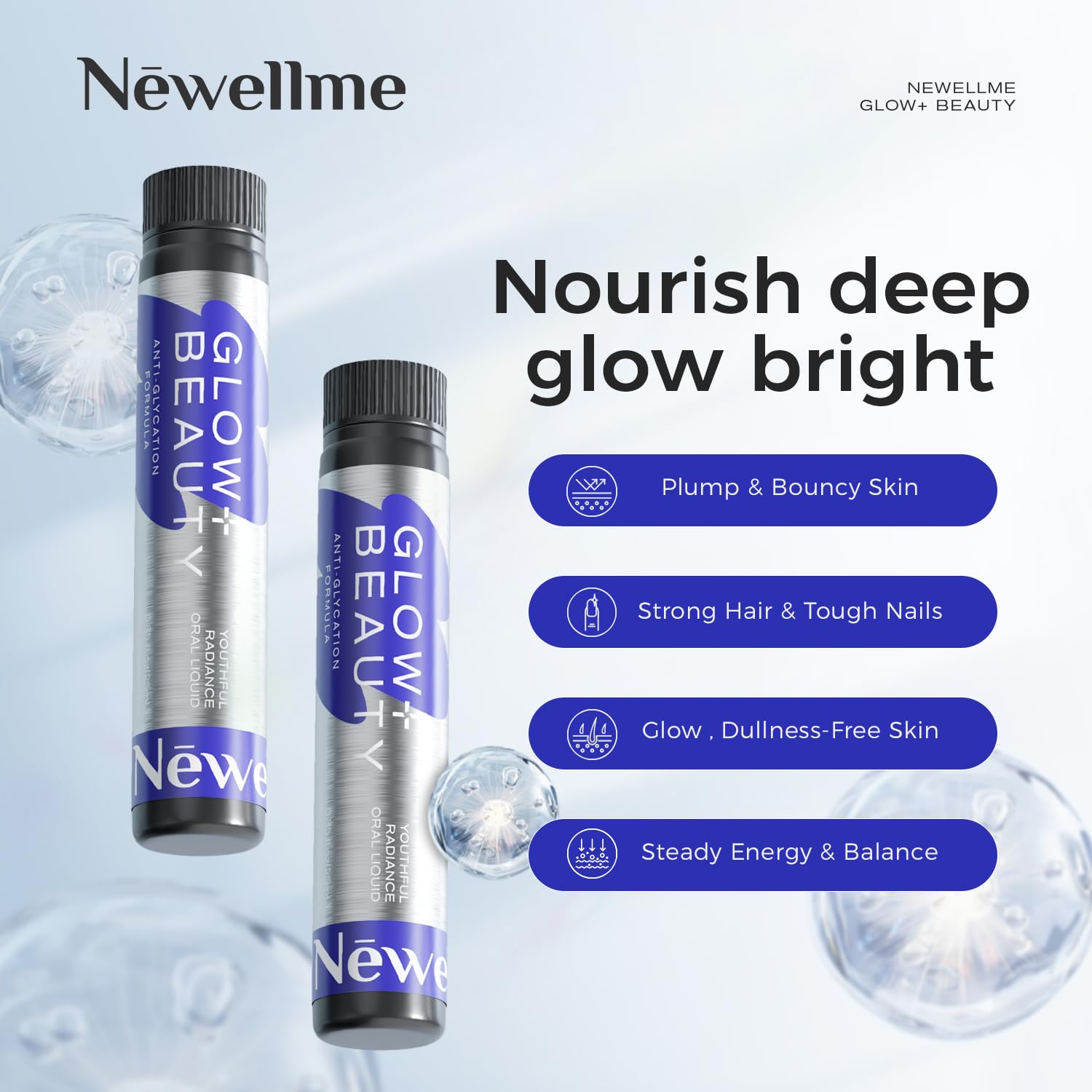 Amazon.com: NEWELLME Liquid Collagen Drink for Women, 18,000mg