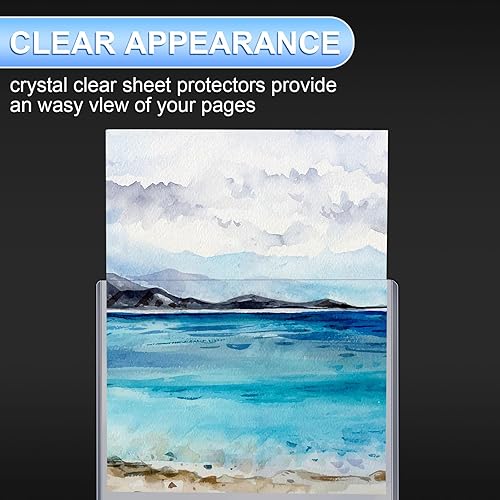 Miniatura 5 de Sherr 2 protectores rígidos de 18 x 24 pulgadas para impresión, protectores de hojas de plástico duro transparente para póster, para proteger la