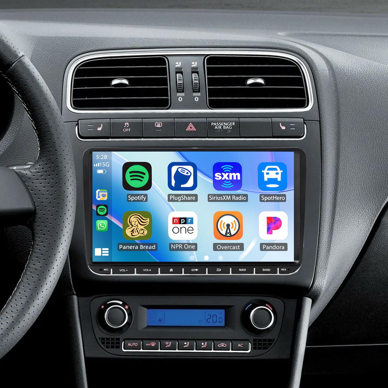Autoradio 9 Pollici Per VW Amarok 2011-2016 Con CarPlay, Android Auto, WiFi E Telecamera Posteriore – Il Top Per Il Tuo Pick-up! - 2