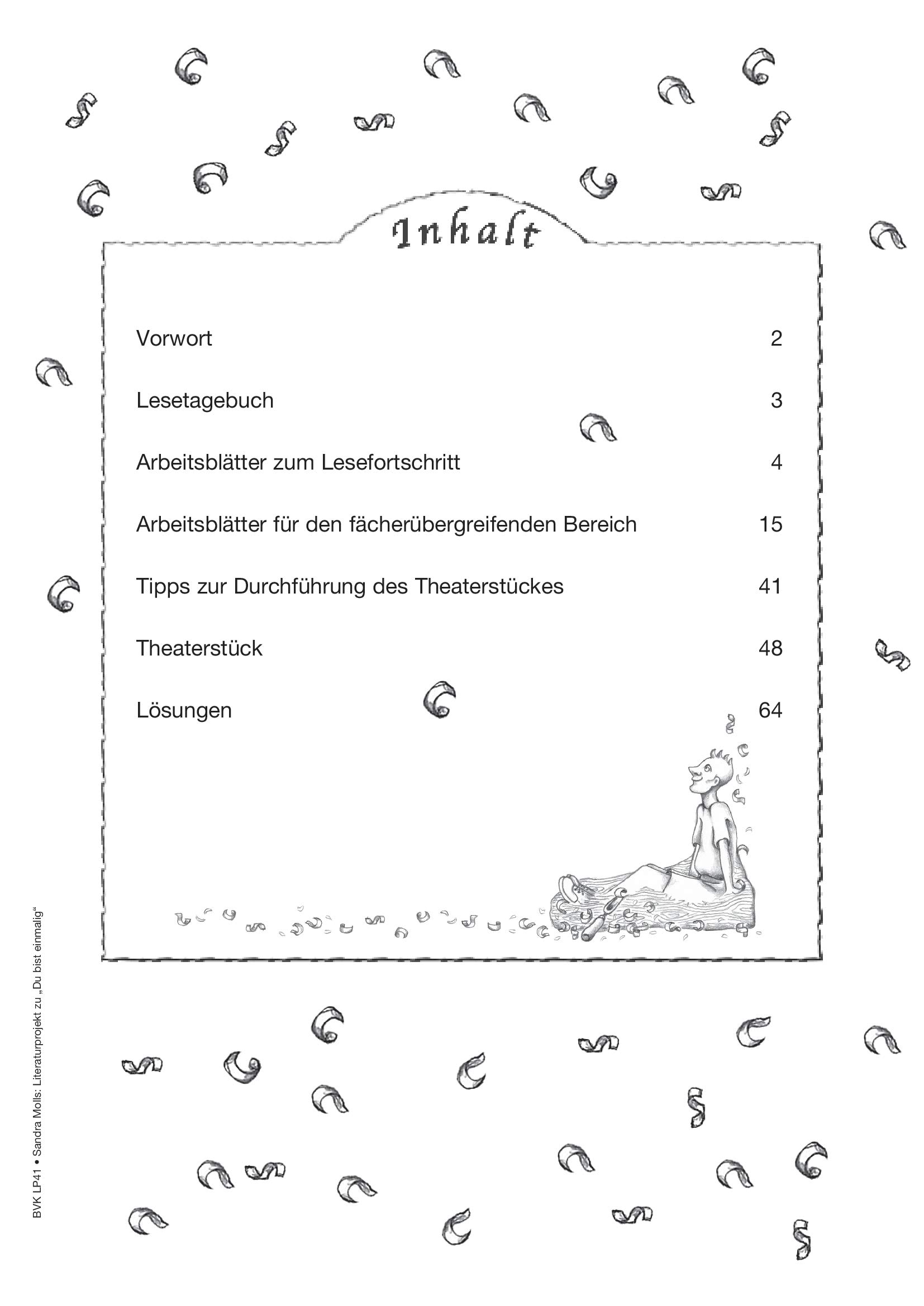 Literaturprojekt Du bist einmalig: Mit Theaterstück. 2.-3. Klasse (Literaturprojekte)