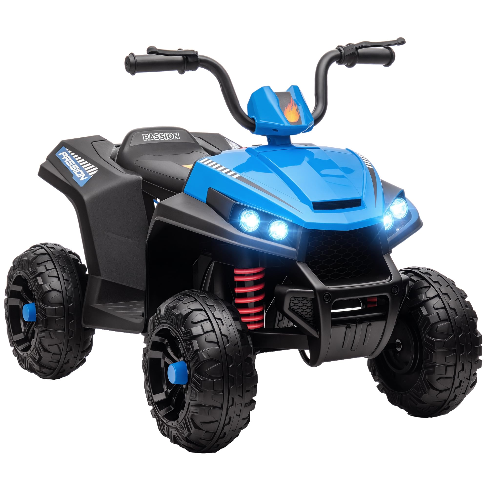 Amazon.com: Qaba 12V Kids ATV, Battery Powered Ride on Four