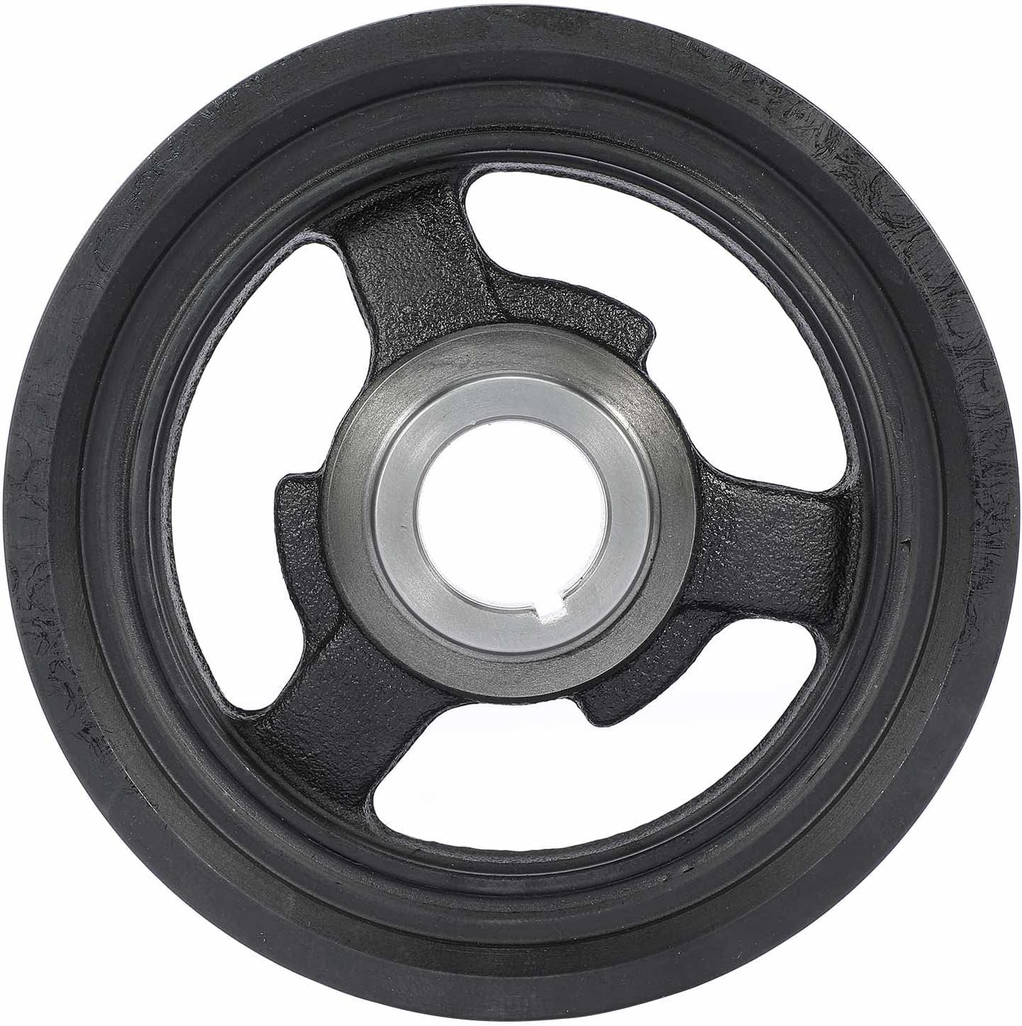 A-Premium Engine Harmonic Balancer Crankshaft Pulley Compatible with Ford F-150 F150 Mustang 2011 2012 2013 2014, DOHC V8 5.0L, Replace# CR3Z6312A, BR3Z6312A